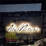 LETTER TIMBUL BACKLIGHT ALUR NAURA ULUWATU